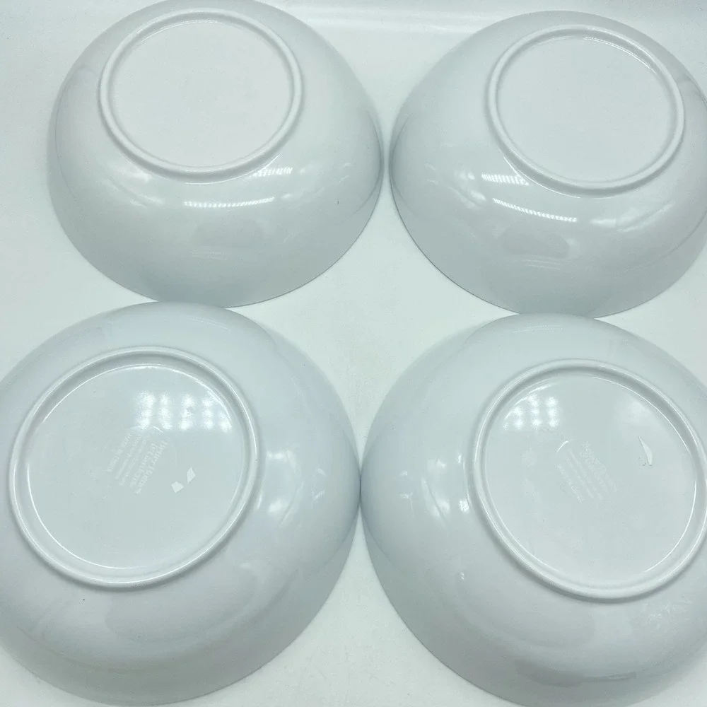 Set Of 4 Better Homes & Gardens Melamine Cereal Bowl Set Geometric Turquoise